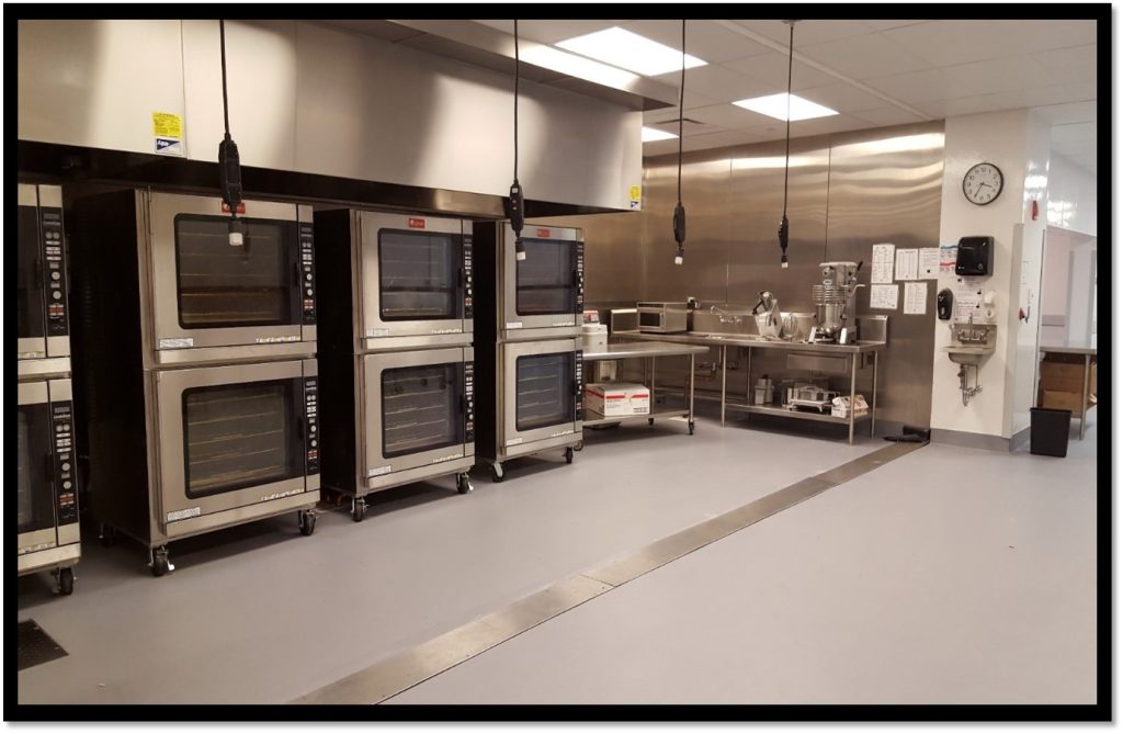 commercial kitchen flooring by black bear coatings and concrete